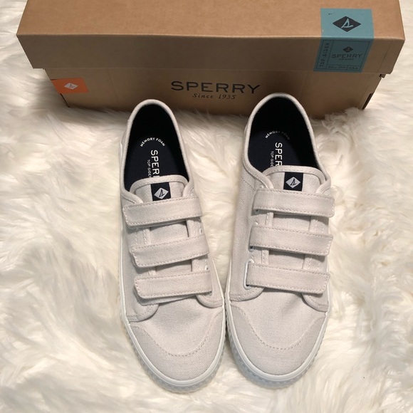 sperry crest velcro creeper sneakers